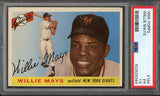 1955 Topps Baseball #194 Willie Mays Giants PSA 1.5 FR 525547