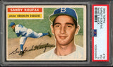 1956 Topps Baseball #079 Sandy Koufax Dodgers PSA 3 VG White 525549