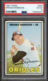 1967 Topps Baseball #600 Brooks Robinson Orioles PSA 4 VG-EX 525556