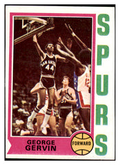 1974 Topps Basketball #196 George Gervin Spurs EX-MT 525594