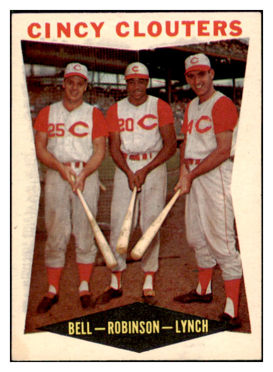 1960 Topps Baseball #352 Frank Robinson Gus Bell EX-MT 525603