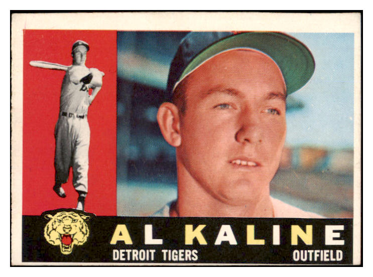 1960 Topps Baseball #050 Al Kaline Tigers VG-EX 525604