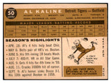 1960 Topps Baseball #050 Al Kaline Tigers VG-EX 525604