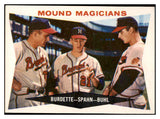 1960 Topps Baseball #230 Warren Spahn Lou Burdette EX-MT 525609