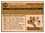 1960 Topps Baseball #210 Harmon Killebrew Senators EX+/EX-MT 525610