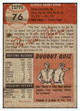 1953 Topps Baseball #076 Pee Wee Reese Dodgers VG-EX 525644