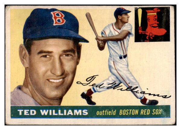 1955 Topps Baseball #002 Ted Williams Red Sox GD-VG 525651