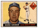 1955 Topps Baseball #210 Duke Snider Dodgers VG-EX 525653