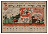 1956 Topps Baseball #164 Harmon Killebrew Senators NR-MT Gray 525657