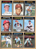 1971 Topps Set Lot 44 Diff High Numbers EX-MT Alou Alomar 525685
