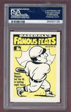 1986 Fleer Famous Feats #020 Honus Wagner Pirates PSA 9 MINT 525883