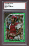 2022 Topps Gallery #143 Johnny Bench Reds MSC Green 13/99 525884