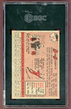 1958 Topps Baseball #052 Roberto Clemente Pirates SGC 2 GD 526011
