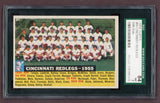 1956 Topps Baseball #090 Cincinnati Reds Team SGC 7 NM Dated 526029