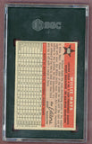 1958 Topps Baseball #486 Willie Mays A.S. Giants SGC 3 VG 526037
