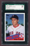 1985 Topps #181 Roger Clemens Red Sox SGC 9 MINT 526045