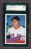 1985 Topps #181 Roger Clemens Red Sox SGC 9 MINT 526046