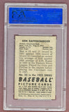 1952 Bowman Baseball #055 Ken Raffensberger Reds PSA 7 NM 526104