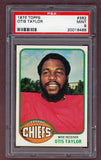 1976 Topps Football #362 Otis Taylor Chiefs PSA 9 MINT 526193