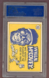 1970 Topps Baseball #450 Willie McCovey A.S. Giants PSA 8 NM/MT oc 526282
