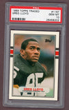 1989 Topps Traded #115 Greg Lloyd Steelers PSA 10 GEM MINT 526291