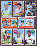 1969 Topps Baseball Complete Set Nice Shape Mantle Jackson Ryan 526309
