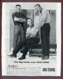 1961 Amblers Big Yank Ad Mickey Mantle Whitey Ford Roger Maris 526323