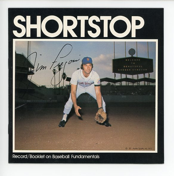 1973 Audio Sports Record Booklet Shortstop Jim Fregosi Mets 526327