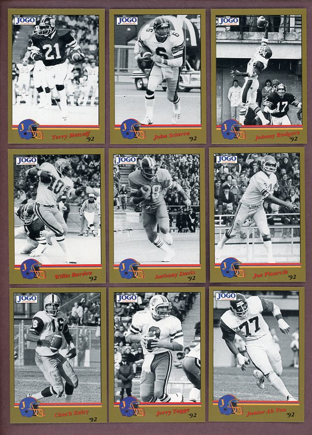 1992 Jogo CFL Missing Years Football Complete Set EX-MT/NR-MT 526610