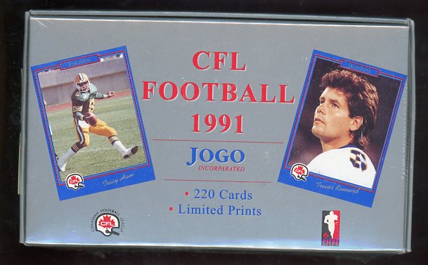 1991 Jogo CFL Football Complete Set EX-MT/NR-MT Flutie Clemons 526614