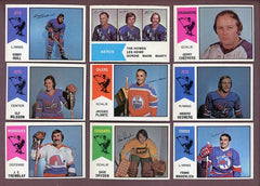 1974 O Pee Chee WHA Hockey Complete Set EX-MT Howe Hull 526616