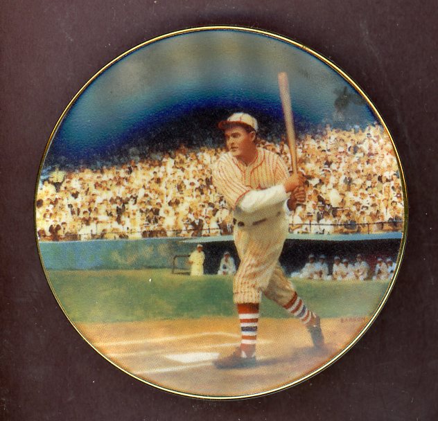 1995 Bradford Exchange Rogers Hornsby Mini Plate 526627