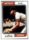 1974 Topps Baseball #215 Al Kaline Tigers EX-MT 527177