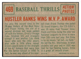 1959 Topps Baseball #469 Ernie Banks IA Cubs EX-MT 527201