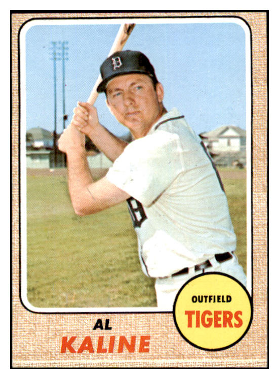 1968 Topps Baseball #240 Al Kaline Tigers EX-MT 527202