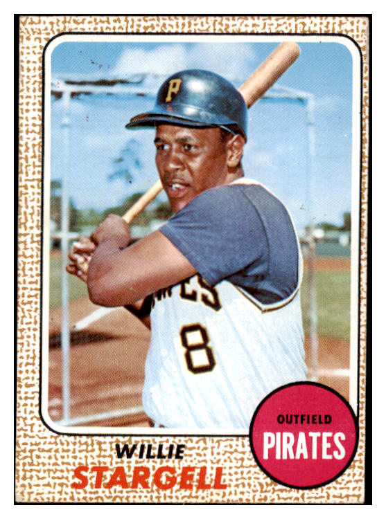 1968 Topps Baseball #086 Willie Stargell Pirates EX-MT 527203