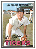 1967 Topps Baseball #030 Al Kaline Tigers EX-MT 527204