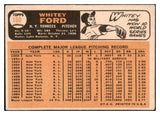 1966 Topps Baseball #160 Whitey Ford Yankees Good 527209