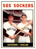 1964 Topps Baseball #182 Carl Yastrzemski Chuck Schilling EX-MT 527215
