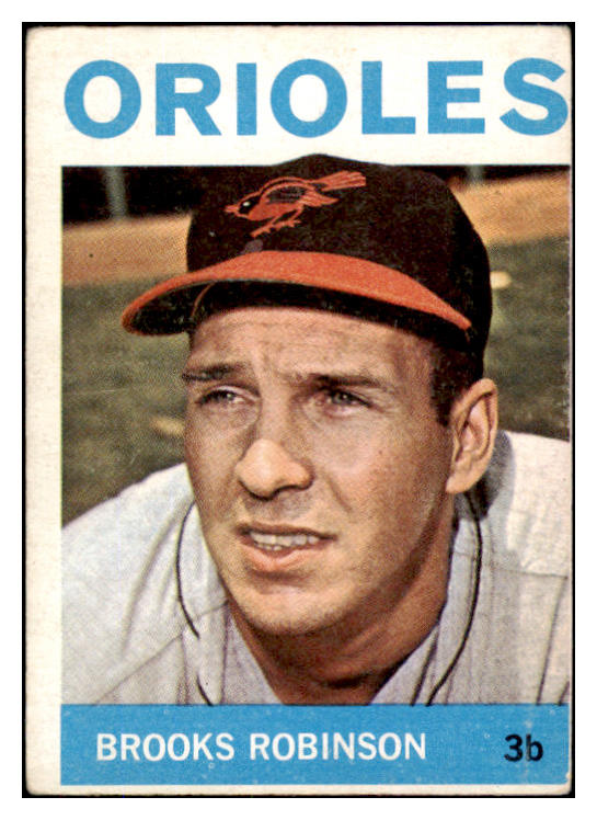 1964 Topps Baseball #230 Brooks Robinson Orioles VG 527218