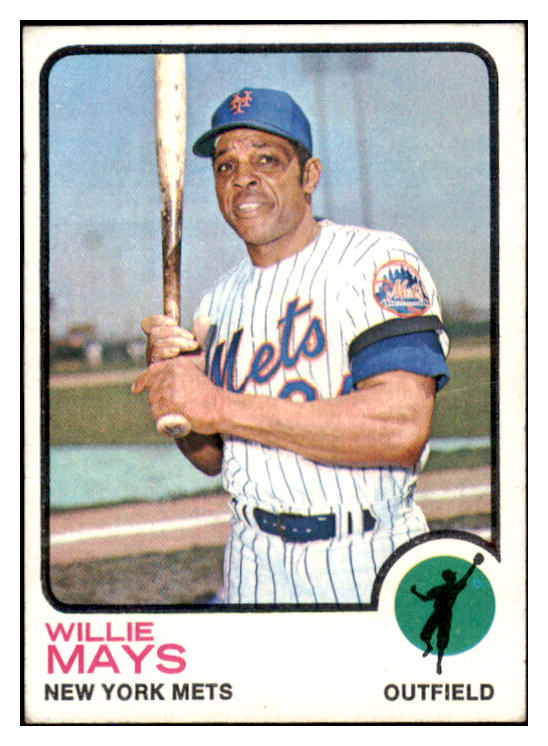 1973 Topps Baseball #305 Willie Mays Mets EX-MT 527225