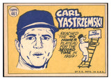 1970 Topps Baseball #461 Carl Yastrzemski A.S. Red Sox EX-MT 527226