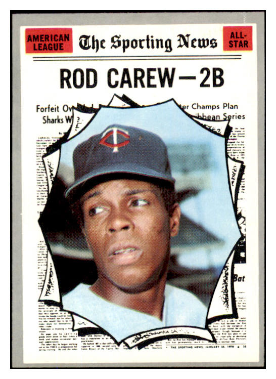 1970 Topps Baseball #453 Rod Carew A.S. Twins EX-MT 527229