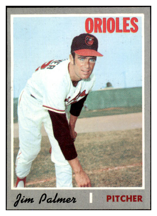 1970 Topps Baseball #449 Jim Palmer Orioles EX-MT 527231