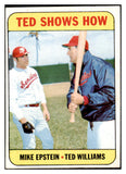 1969 Topps Baseball #539 Ted Williams Mike Epstein EX-MT 527233