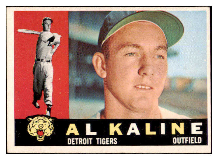 1960 Topps Baseball #050 Al Kaline Tigers EX-MT 527237