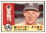 1960 Topps Baseball #035 Whitey Ford Yankees VG 527240