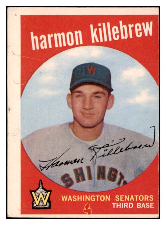 1959 Topps Baseball #515 Harmon Killebrew Senators VG 527241