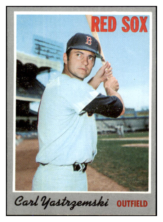1970 Topps Baseball #010 Carl Yastrzemski Red Sox EX-MT 527243