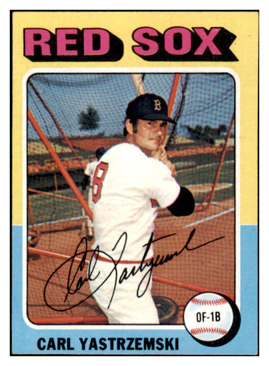 1975 Topps Baseball #280 Carl Yastrzemski Red Sox EX-MT 527245